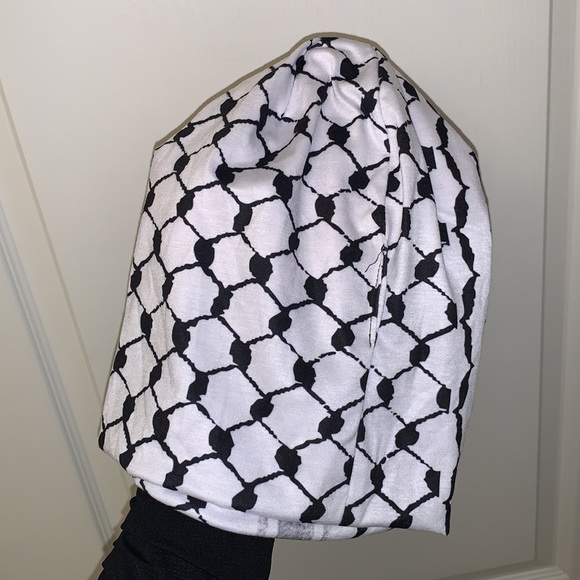 Soft Keffiyeh Arab Traditional Printed Beanie - Picture 9 of 12